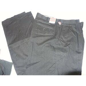 Covington Pleated Front Black Men's Dress Pants 34X34 NWT
